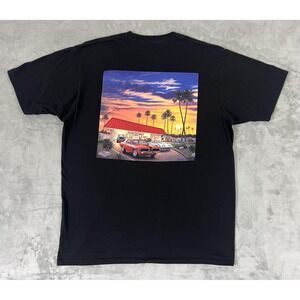 In-N-Out Burger Shirt Mens XL Black Graphic California Made in‎ USA Short Sleeve